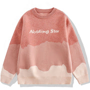 Candy Color Gradient Sweater