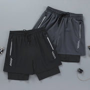Double Layer Sports Shorts