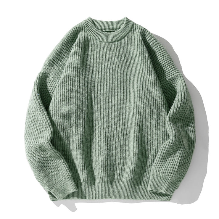 Loose Solid Color Sweater