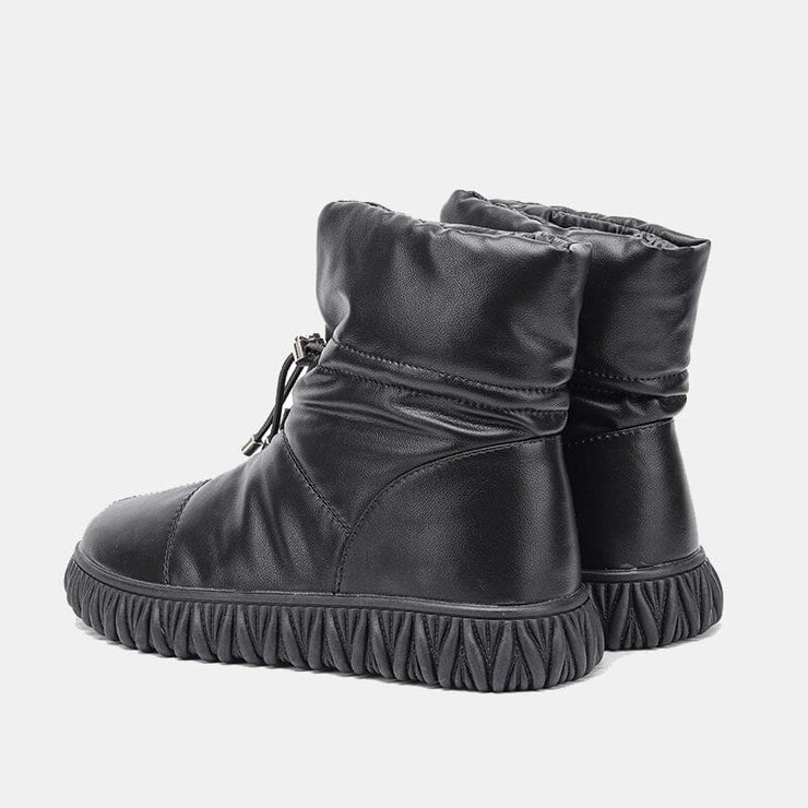 Waterproof Leather Snow Boots