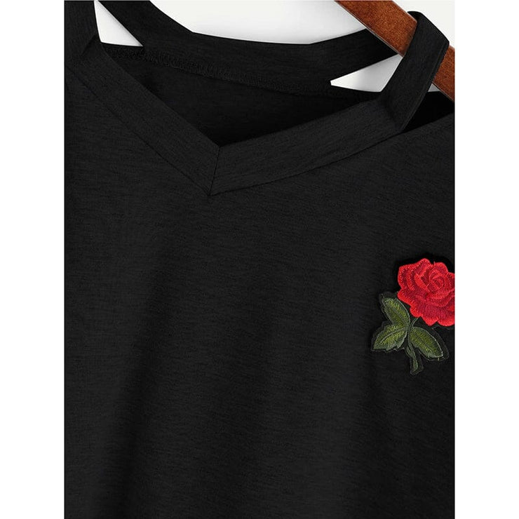 Rose Crop T-Shirt